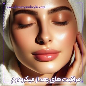 مراقبت های بعد از میکرودرم - دکتر مریم بیکی